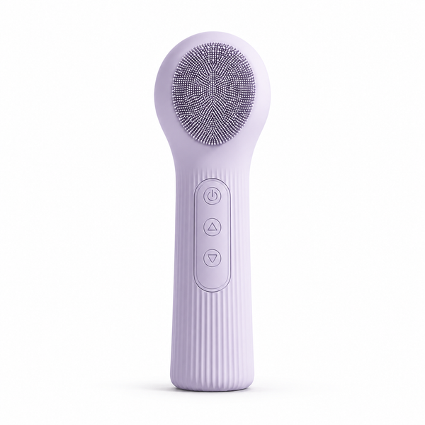 Purple Electric Sonic Face Scrubber 3-Speed