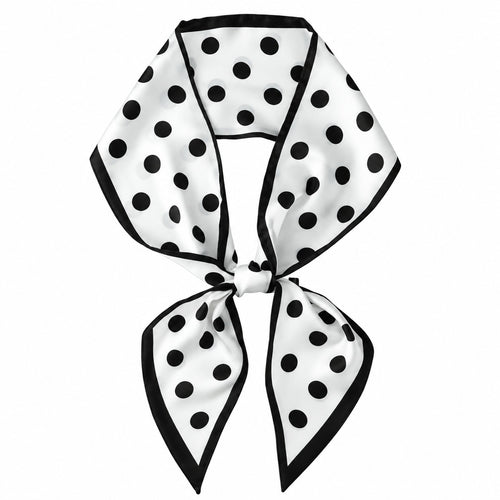 Women's Long Satin Hair & Neck Scarf
