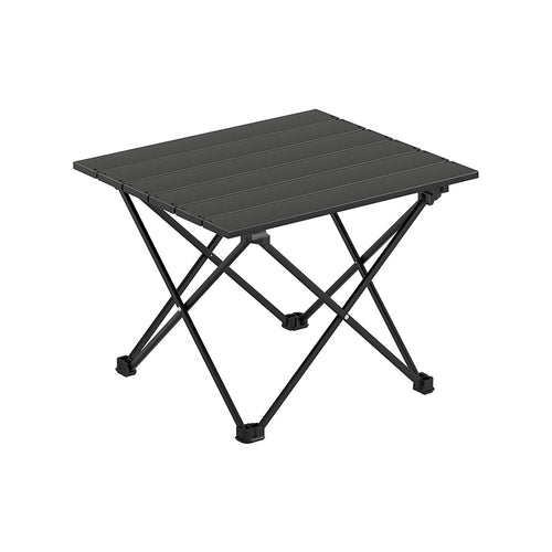 Compact Roll Up Aluminum Table for Camping Picnic BBQ
