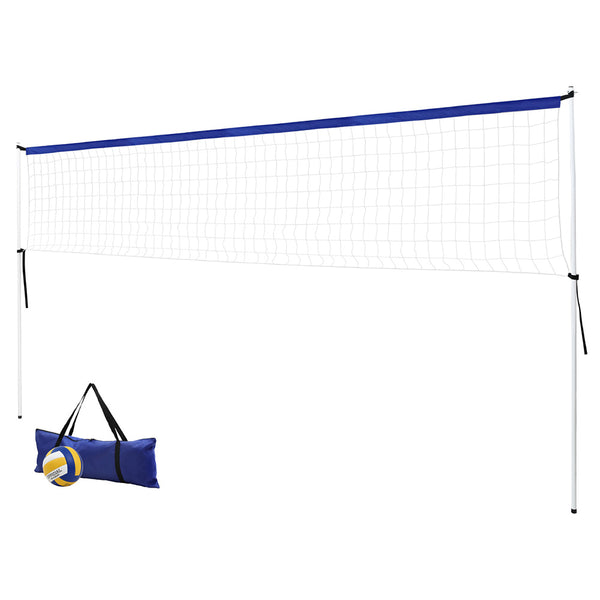 6M Adjustable Portable Multi-Sport Net Set with Ball and Bag