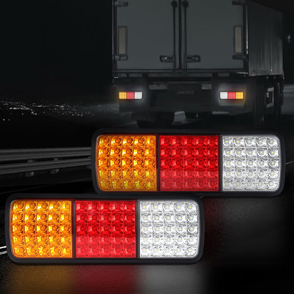 Giantz Pair 75 LED Tail Lights Stop Reverse Indicator