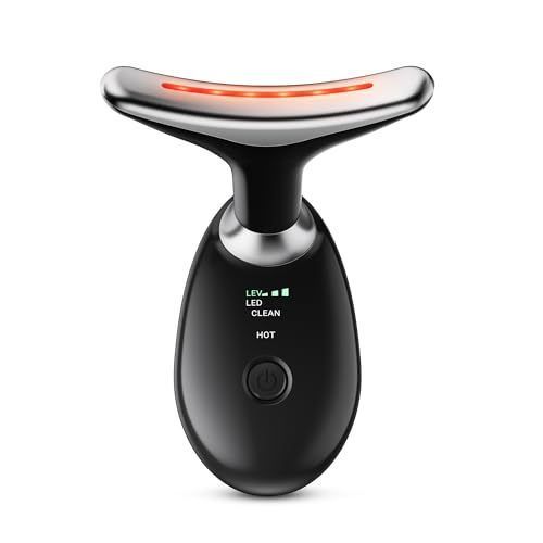 Electric Neck Face Lifting Device for Wrinkle Removal - Black