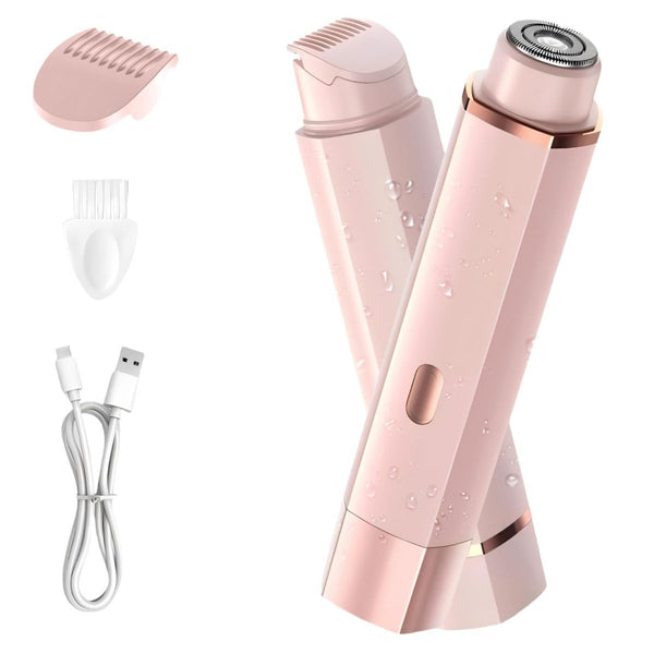 Women's 2-in-1 Electric Bikini Trimmer & Shaver