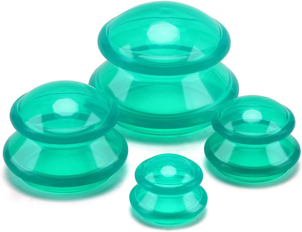 4 pieces Silicone Cups - Green