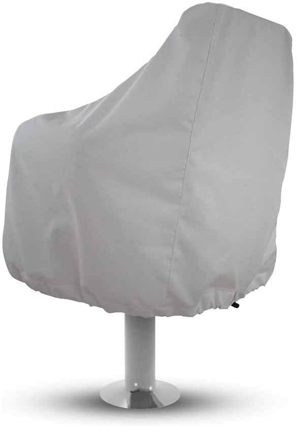 Boat Seat Cover Pedestal Pontoon (White)