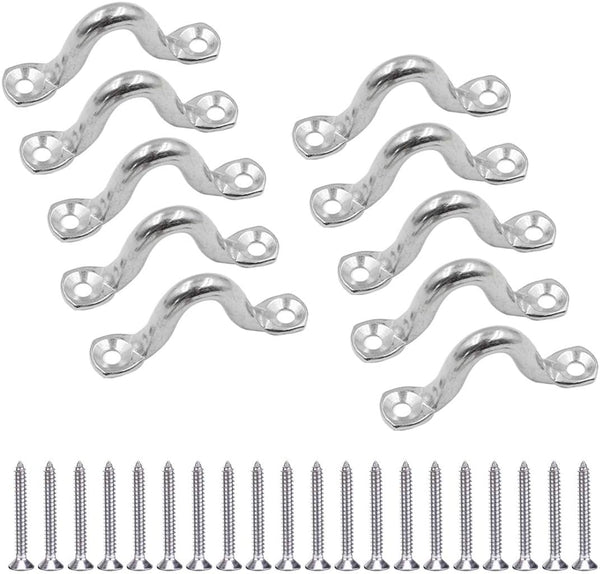 10Pcs M8 316 Stainless Steel Bimini Boatfor Kayak Canoe Rigging