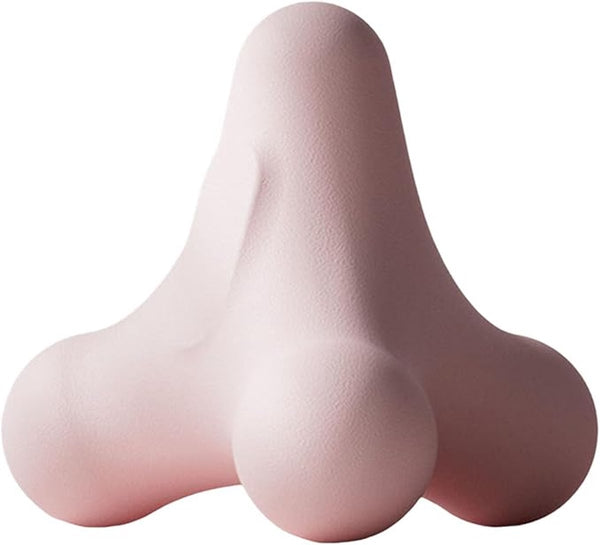 Exercise ball - Massages shoulder, neck, waist and hand muscles (Pink)