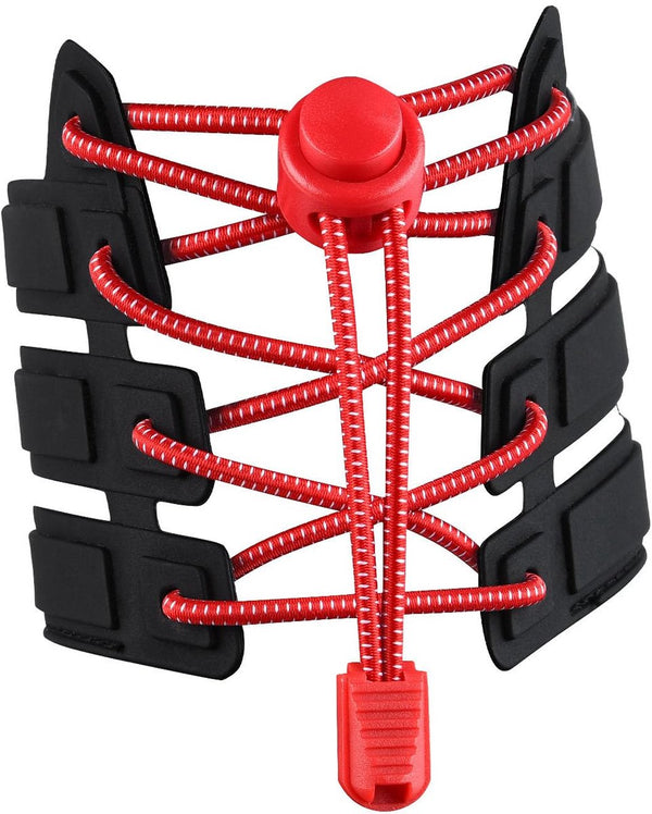 120cm Sneaker Laces with Strong Buckle and Quick-release Function - Red