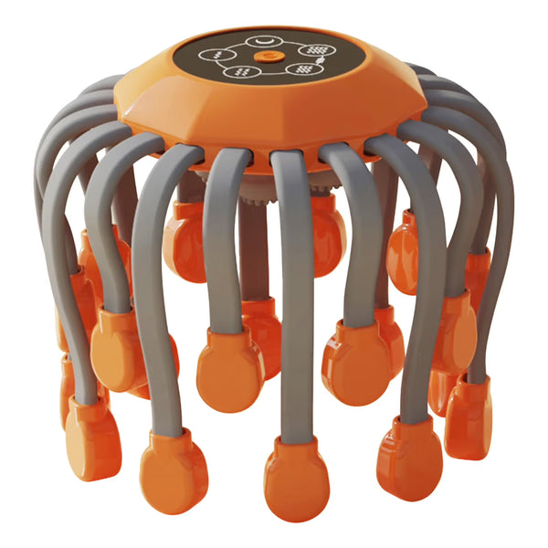 Head Massagers Scalp Massagers (Orange)