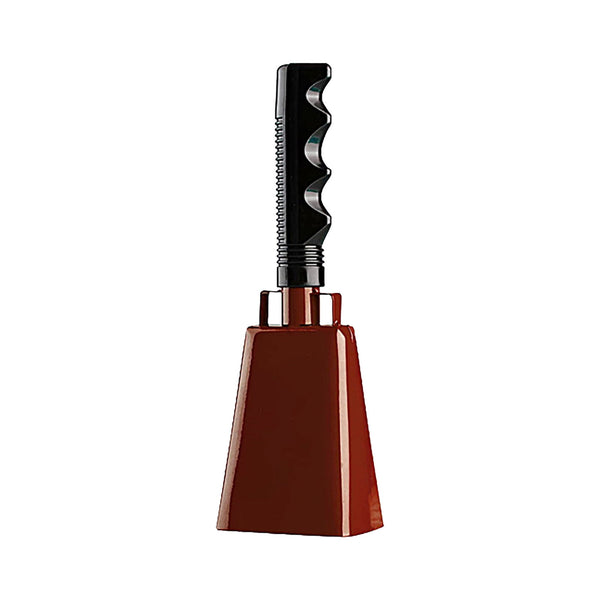 2025 120dB Loud Brass Cowbell with Non-Slip Handle - Coffee