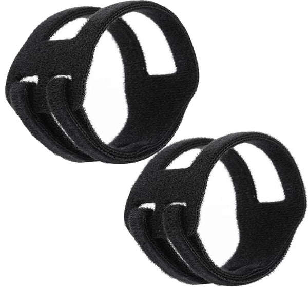 Wrist Wrap - Lightweight, Breathable Support for Everyday Wear | Ideal for Typing, Cooking, Fitness, Various Sports That use The Wrist. 2pcs black