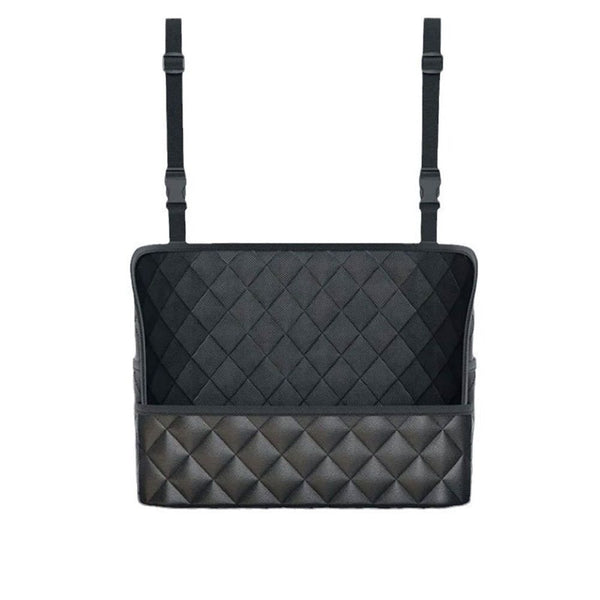 Durable Leather Seat Back Handbag Organizer and Storage