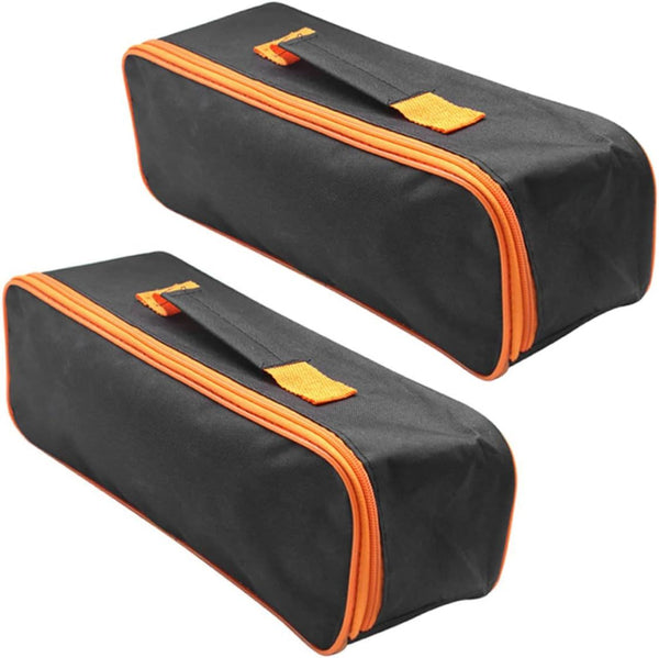 2pcs Vacuum Cleaner Storage Bag Black Car Organizer (Black)