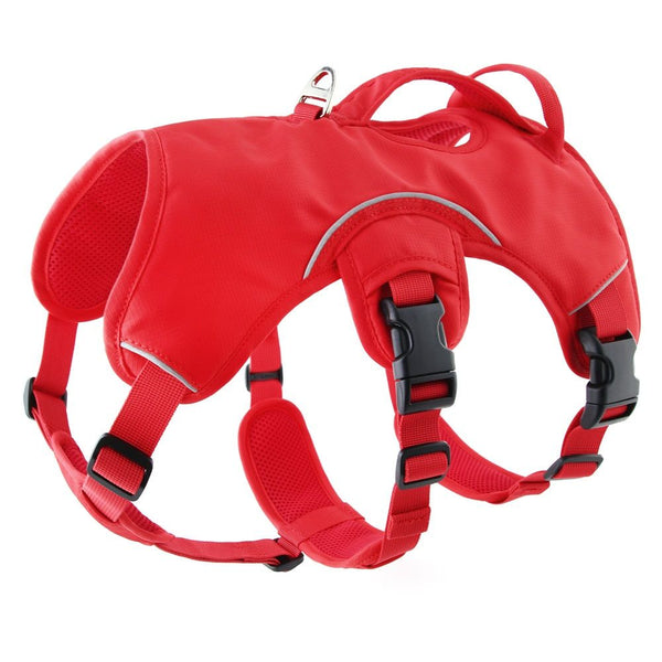 Multi-Use Support Dog Harness (Red-M)