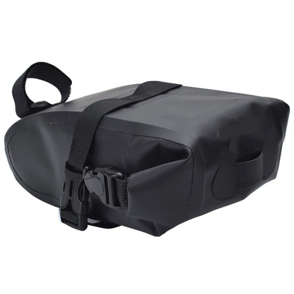 Bicycle Seat Pack Wedge Dry Bag with Strap Mount