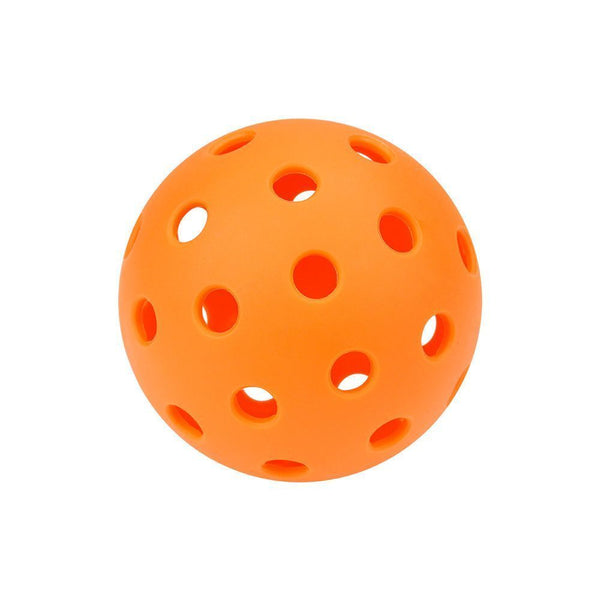15Pcs 72mm Orange Pickleballs 26-Holes