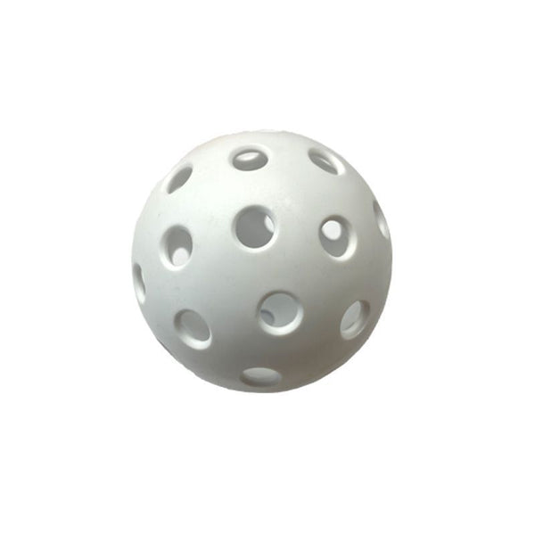 15Pcs 72mm White Pickleballs 26-Holes