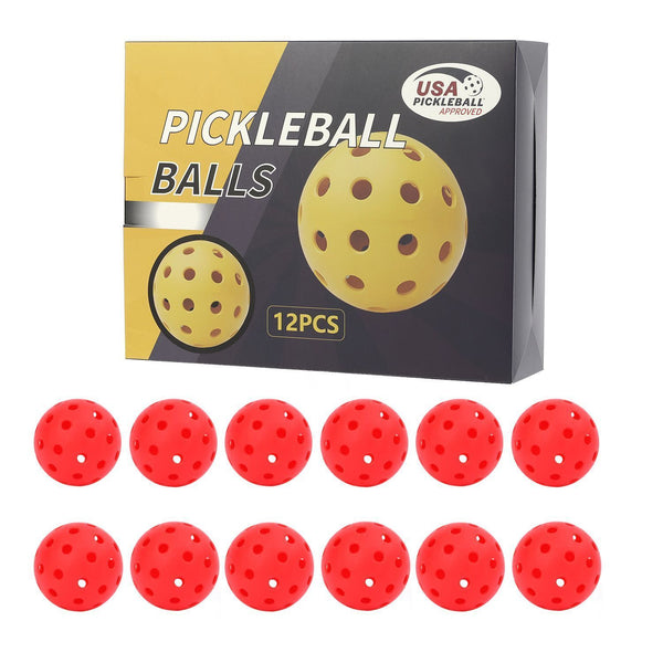 Pickleballs 40-Holes 12Pcs 05