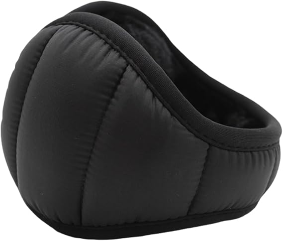 Foldable Windproof Neck Warmer for Men and Women Ideal for Cycling and Winter Sports Black
