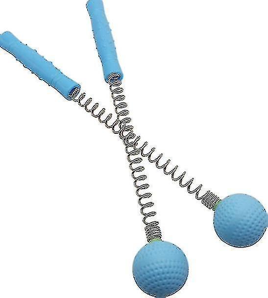 2pcs Massage Stick,massage Ball Hammer (Blue)