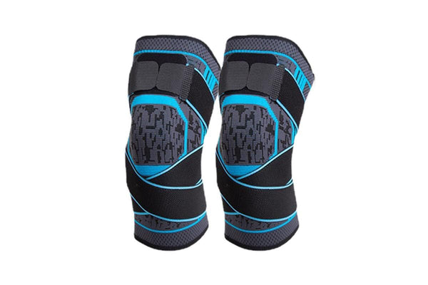 Gym Knee Pads Sport Knee Sleeve Knee Support Brace(XL)
