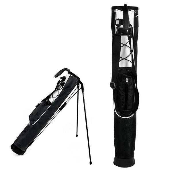 Lightweight Golf Stand Bag Portable Carry Bag for Driving Range - Black
