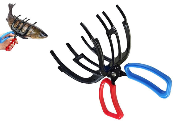 Fishing Pliers Gripper Metal Fish Control Clamp Claw Tong Grip Forceps Tackle