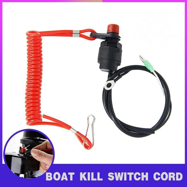 Boat Outboard Engine Motor Kill Stop Switch
