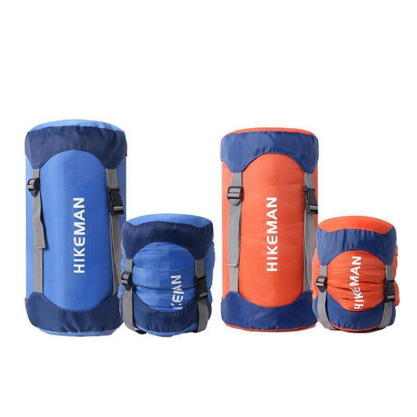 Blue Waterproof Compression Storage Sack for Camping Gear