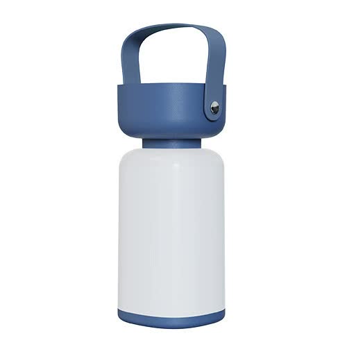 Blue Rechargeable LED Camping Lantern with Portable Carrying Handle