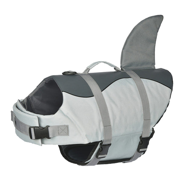 Size XL Grey Pet Life Jacket for Dogs