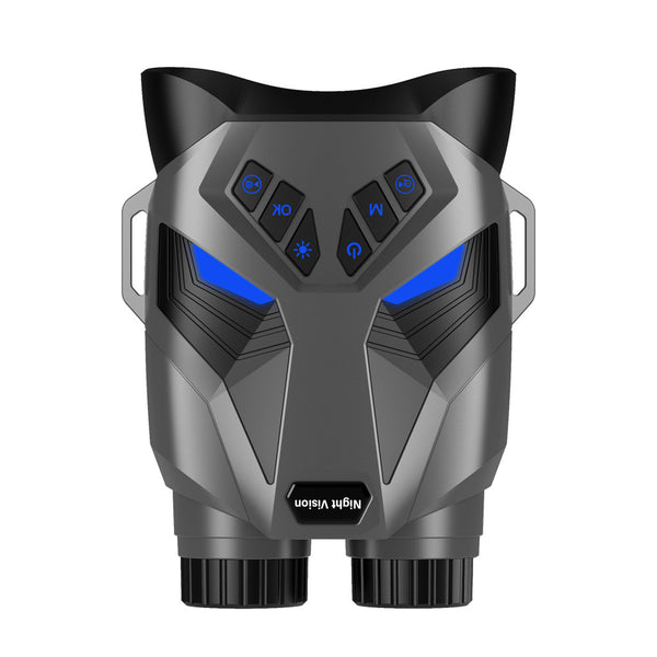 Grey 4K Digital Night Vision Binoculars with Infrared Recording