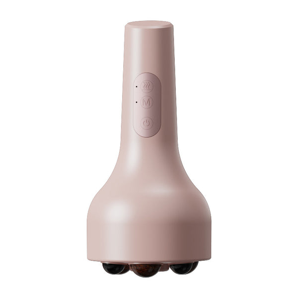 Rechargeable Smokeless Moxibustion & Massage Device (Pink)