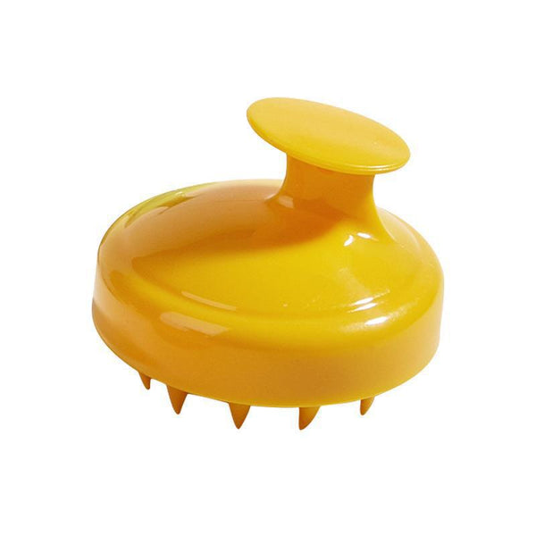 5-Pcs Yellow Soft Scalp Massager Shampoo Brush