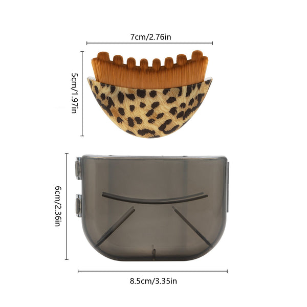 Leopard Curved Facial Eye Neck Massage Tool