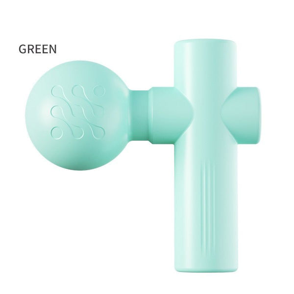 Green Mini Massage Gun for Muscle Recovery, Travel, Office