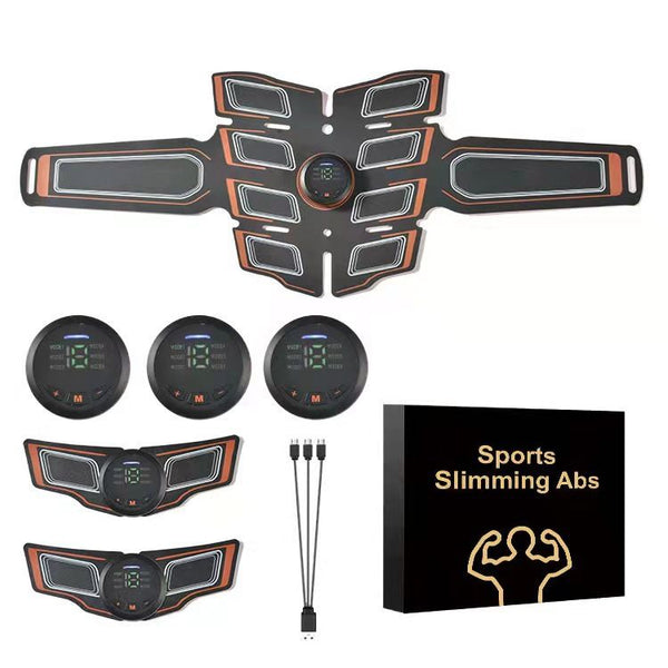 Orange EMS Muscle Stimulator Belt Set
