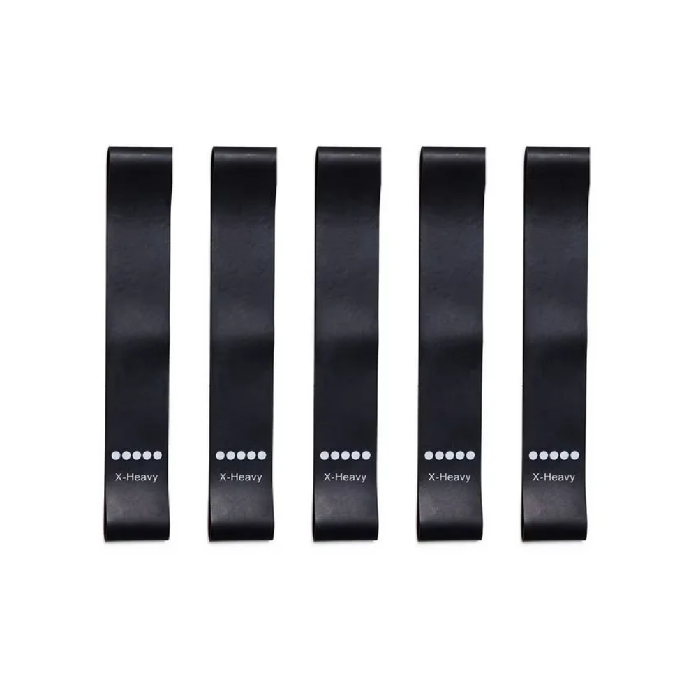 5-Level Resistance Workout Bands Set (Black)