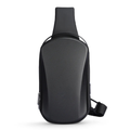Crossbody Bag Waterproof Hard-Shell with USB Port