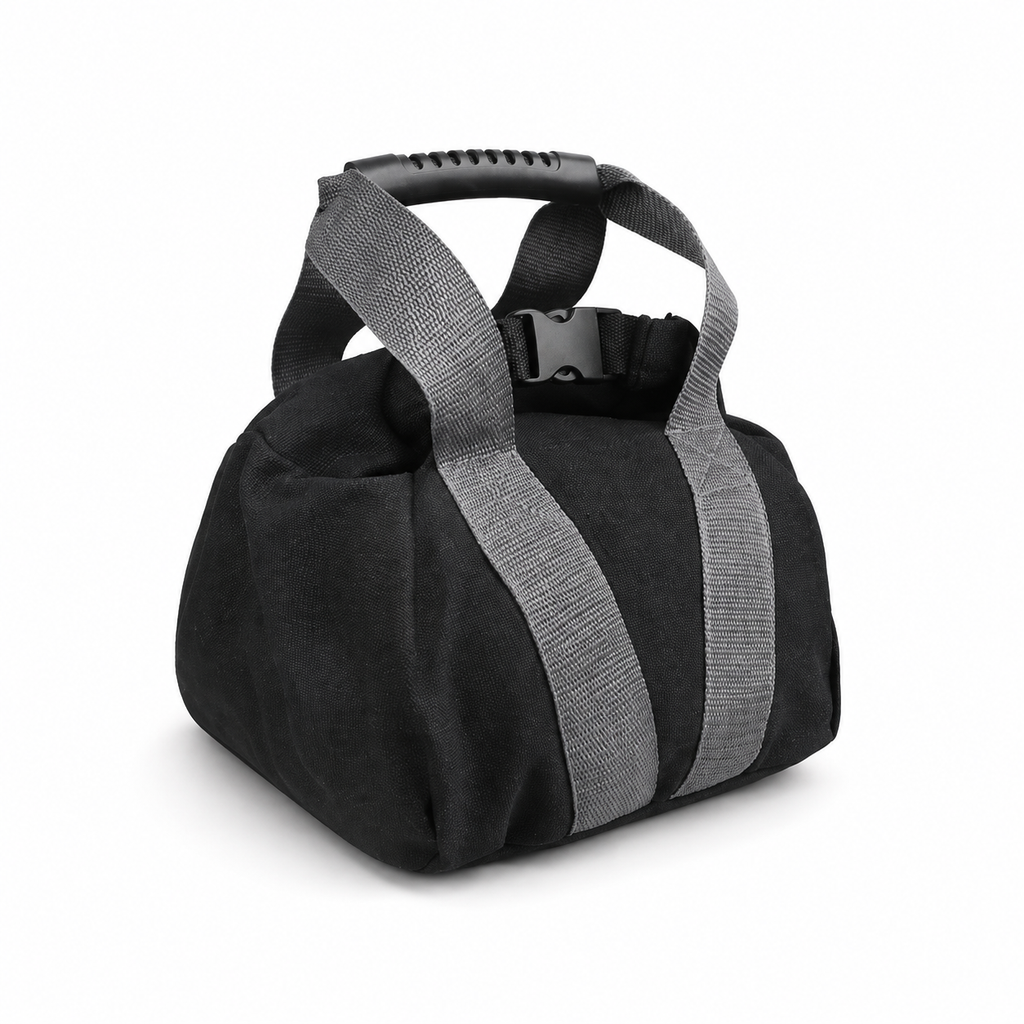 Black Portable Fitness Kettlebell Sandbag