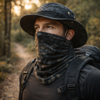 Boonie Black Python Unisex Hat with UV Protection for Hiking