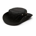 Boonie Black Unisex Hat with UV Protection for Hiking