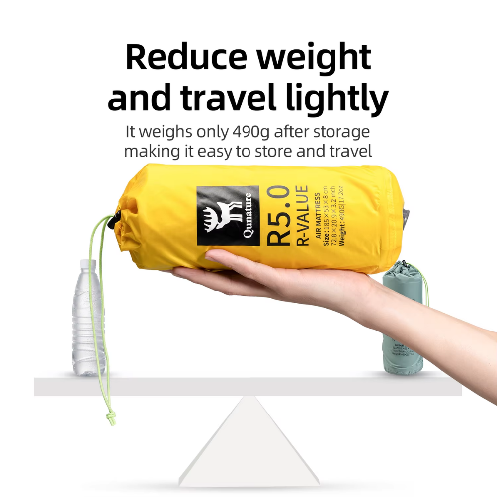 Ultralight Inflatable Sleeping Pad with Waterproof for Camping (v.3)