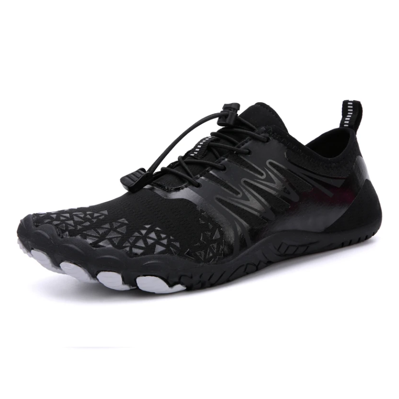 Trail Running Black Shoes for Men (Shoe Size: 39)