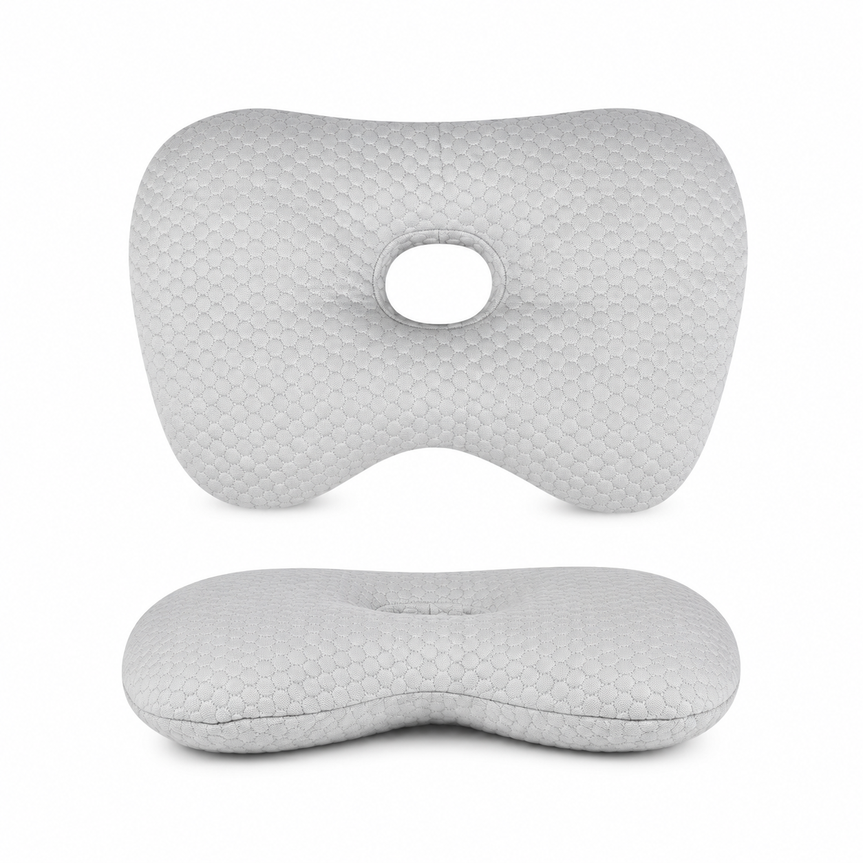 Ear Piercing Cushion Gray