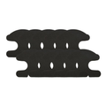 5 Pairs 10PCS Self-Adhesive EVA Heel Pads for Ski Boots