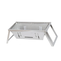 Camping BBQ Grill Folding with Stainless Adjustable