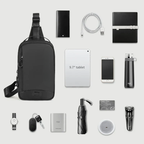 Men Chest Bag with 9.7 Inch iPad Waterproof