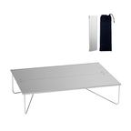 Mini Aluminum Travel Table with Ultralight Foldable