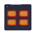 USB Heated Camping with Mat 4-Zone Thermostat